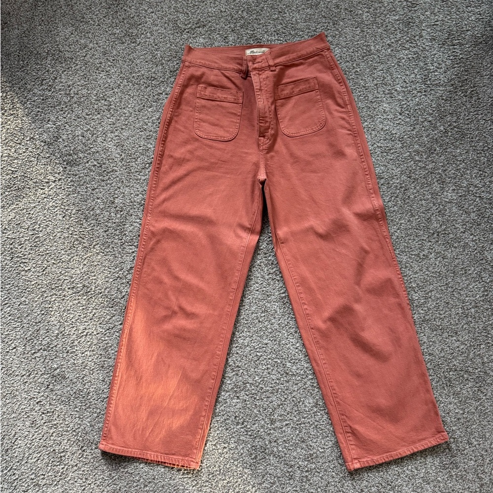 Madewell Emmitt Wide leg cropped